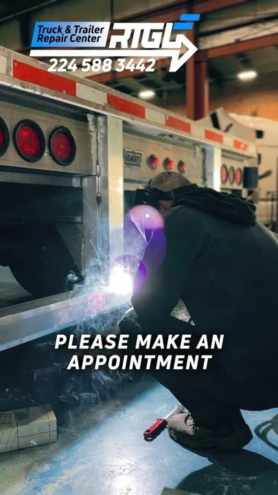 Trailer Welding at RT Group Truck & Trailer Repair, Zion IL